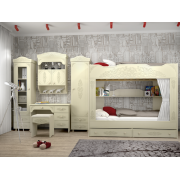 Гарнитур Ассоль Плюс Набор мебели для детской 0001GRK-002-001